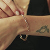 Polly Sayer Paperclip Chain Bracelet 18ct Gold Plate