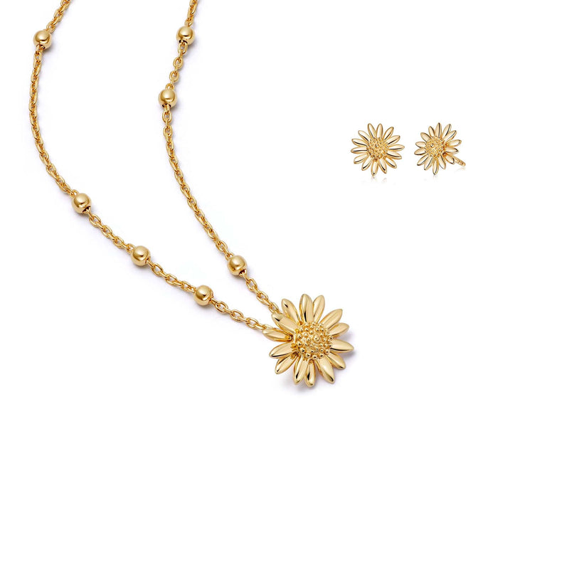 The Original Daisy Layering Set 18ct Gold Plate recommended